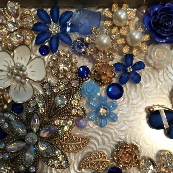 Framed Costume Jewelry Artwork - Picture 5 of 8